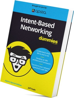 Apstra's Jeff Doyle Releases First Intent-Based Networking for Dummies Book
