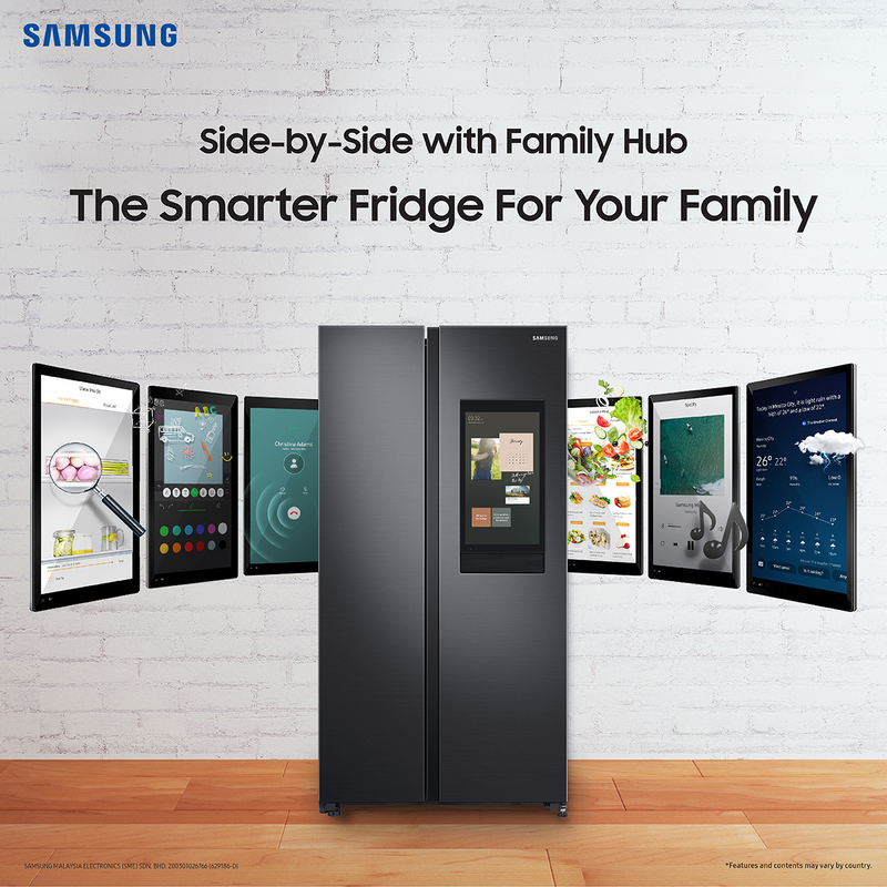 Samsung Makes the Kitchen Hi-tech with Family Hub