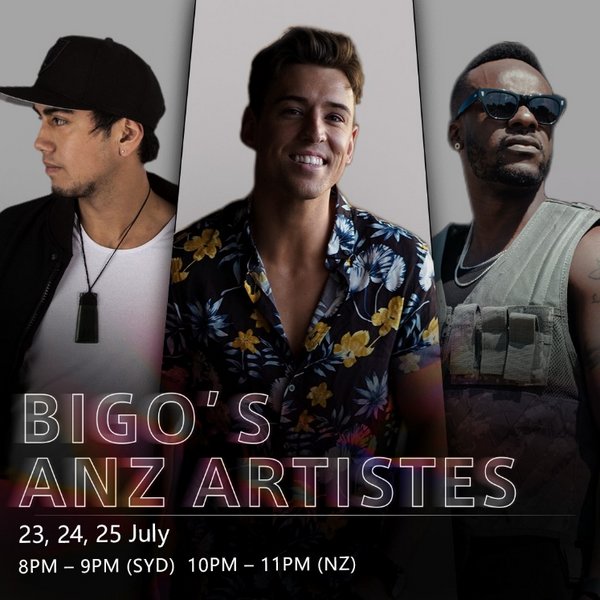 Beau Monga, Taylor Henderson and Timomatic to perform LIVE on second edition of BIGO ANZ Artistes