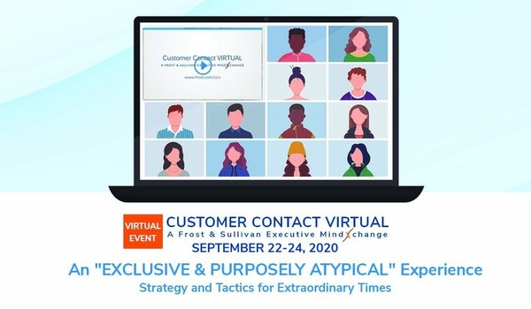 Frost & Sullivan Announces First Customer Contact VIRTUAL