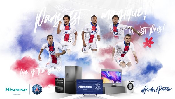 Hisense and Paris Saint-Germain announce global partnership