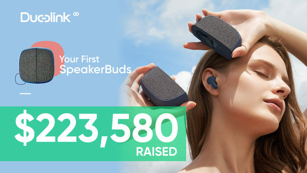 Duolink launches official distribution channel for SpeakerBuds, after crowdfunding project exceeds $223K in pre-orders
