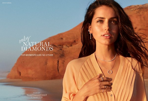 For Moments Like No Other: Ana de Armas Stars in The Natural Diamond Council’s First Ever Celebrity Campaign, to highlight the versatile beauty of natural diamonds