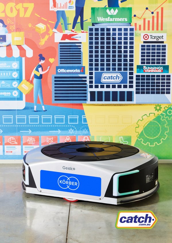 Körber set to roll out the largest deployment of autonomous mobile robots in Australia and New Zealand for leading online retailer Catch Group