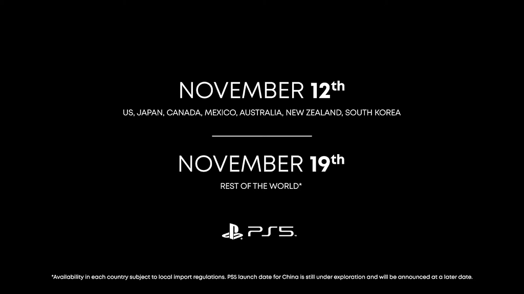Sony PlayStation 5 Available in November in Most Markets for Less Than US0!
