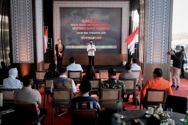Supported by 23 Ministries and Institutions, the Ministry of Tourism and Creative Economy Holds 3K Protocol Simulation for National Tourism Destinations