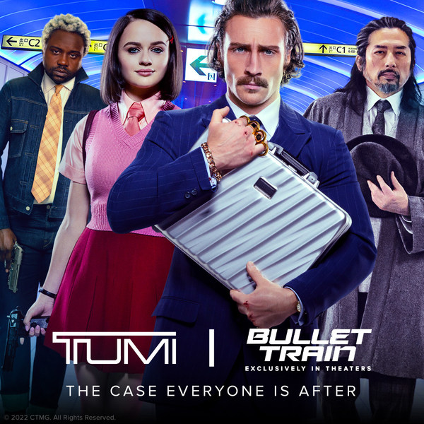 TUMI Featured In Sony Pictures’ Upcoming Summer Film ‘Bullet Train’