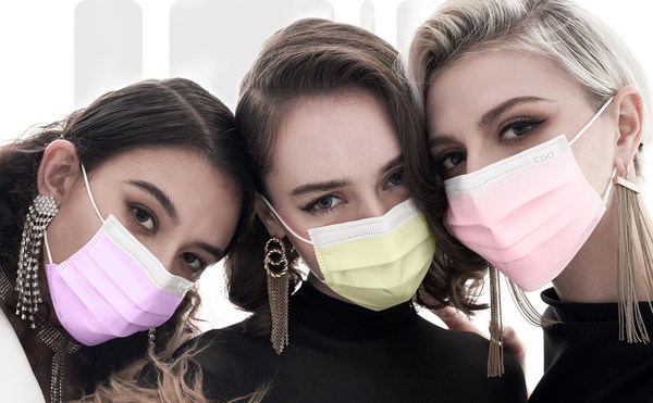 The world’s leading brand of fashionable colored masks officially launches on Amazon on August 8th from CSD, a professional disposable medical supplies manufacturer in Taiwan