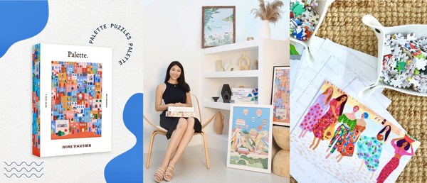 Palette Puzzles Launches To Inspire Slow-Living, Mindfulness, Art, and Female Empowerment Through The Joy of Puzzles
