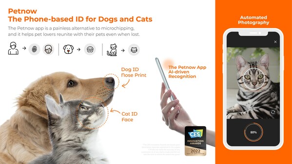 Petnow Unveils the World’s First ID App for Dogs and Cats