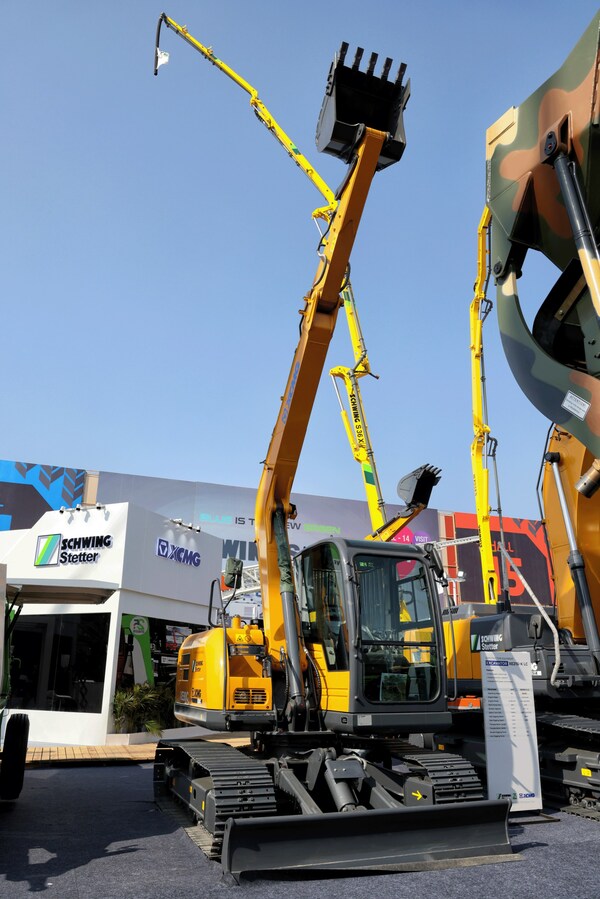 XCMG Excavator Machinery Business Unit of XCMG (SHE:000425) exhibited six customized excavator products at the 2023 bauma CONEXPO INDIA.