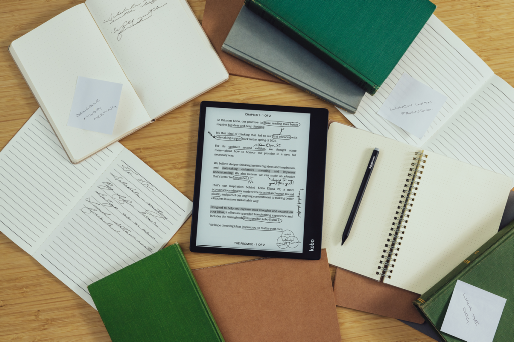 Annotate, Read and Create with the New Kobo Elipsa 2E