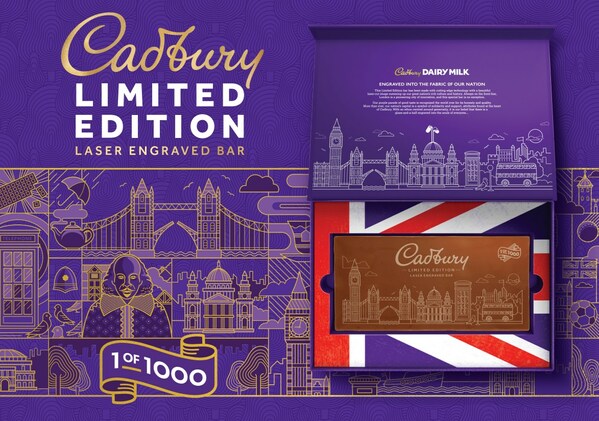 premium gifting perfection: cadbury's limited edition dairy milk laser engraved bars sell out within two weeks