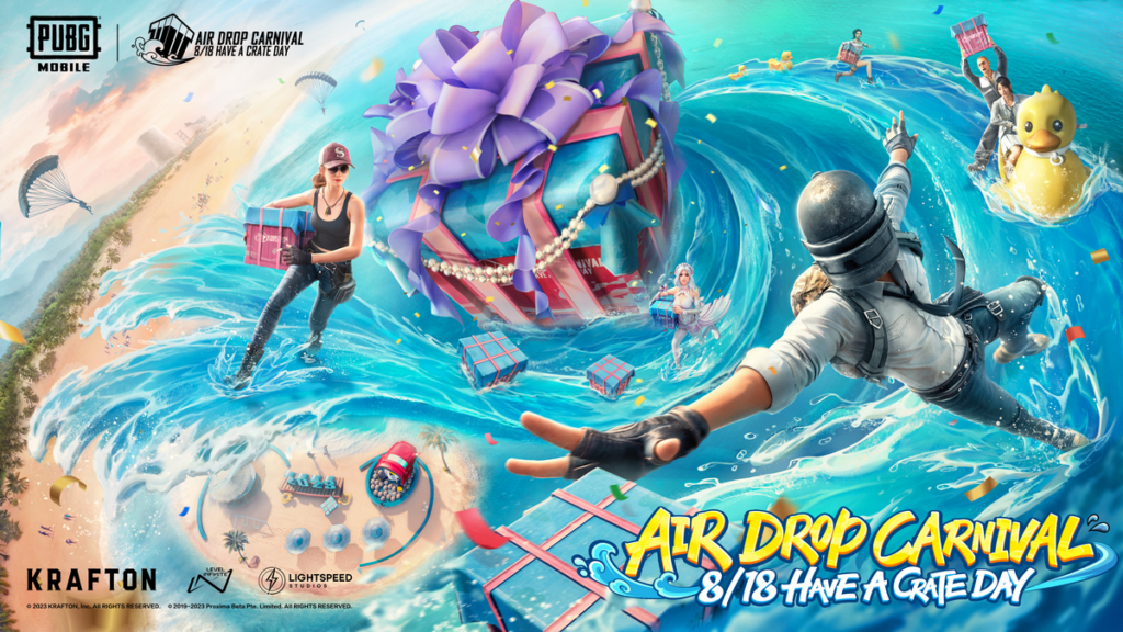 PUBG Mobile Goes Ham with Crates in New Air Drop Carnival In-Game Event