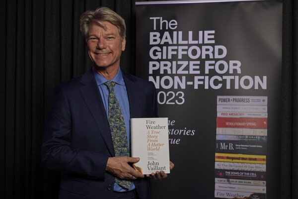 John Vaillant’s Fire Weather: A True Story from a Hotter World wins The Baillie Gifford Prize for Non-Fiction 2023 worth £50,000