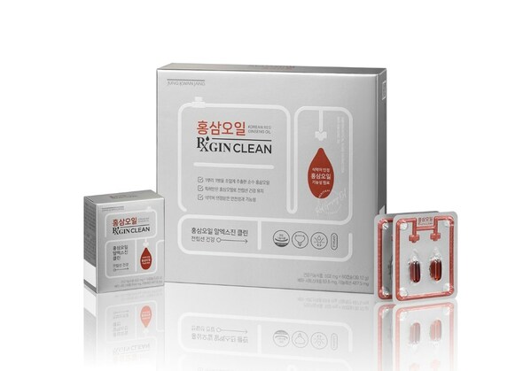“JUNG KWAN JANG Red Ginseng Oil RXGIN Clean,” Red Ginseng Oil, Gains Popularity in Korea for Excellent Effects in Improving BPH