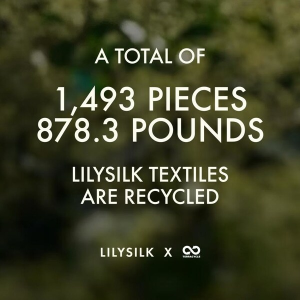 LILYSILK Celebrates Two-Year Partnership with TerraCycle®, Empowering Sustainable Consumption