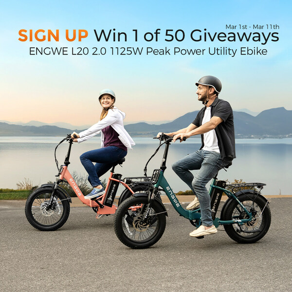 ENGWE L20 2.0 e-bike release and promotion