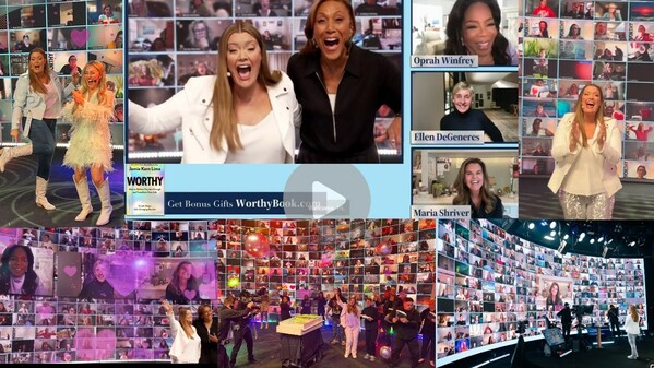Oprah Winfrey, Ellen DeGeneres, Robin Roberts and Maria Shriver Join 260,000+ Women LIVE to Celebrate Jamie Kern Lima Helping Women Build Self-Worth!