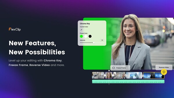 FlexClip Unveils Exciting New Editing Features for Enhanced Creativity