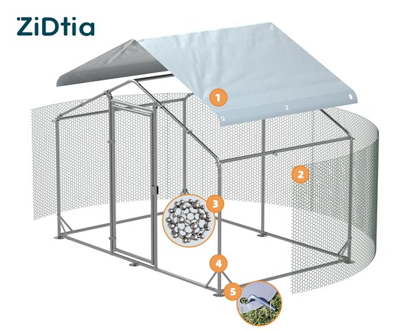 ZiDtia Launches Sturdy, Spacious Chicken Coops in the US