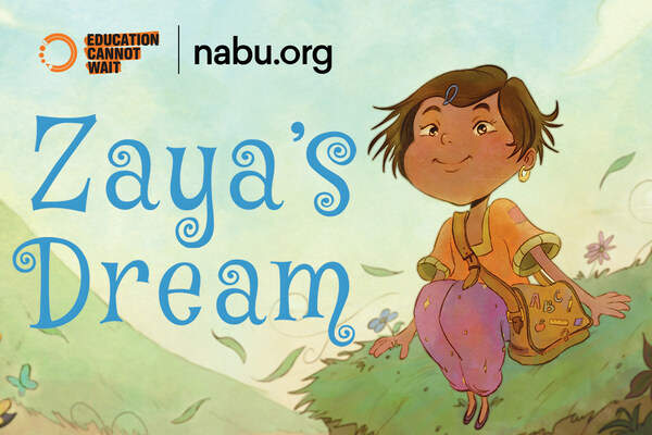 Education Cannot Wait and NABU Mark World Book Day with the Launch of Children’s Book, Zaya’s Dream