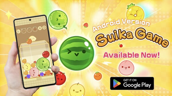 Following its Release on iOS, Suika Game is Now Available on Android