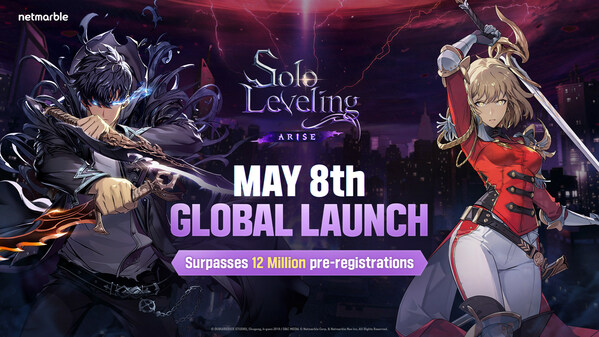 NETMARBLE’S SOLO LEVELING: ARISE EXCEEDS 12 MILLION PRE-REGISTRATIONS WORLDWIDE, SETS GLOBAL LAUNCH FOR MAY 8