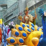 thailand's songkran world water festival shines at central world and central pattana's landmark shopping centres nationwide, welcoming over a million visitors