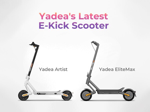 Yadea Unveils the Latest E-Kickscooters — Yadea Artist and Yadea EliteMax