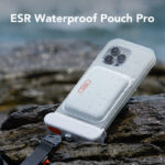 esr introduces innovative waterproof pouch for iphone, elevating water based adventures