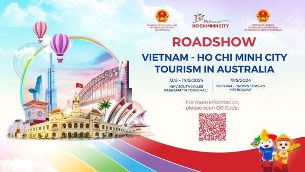 JOIN US AT ROADSHOW VIET NAM – HO CHI MINH CITY TOURISM IN AUSTRALIA 2024!