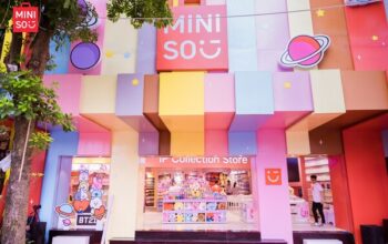 miniso launches its first ip collection store with colorful storefront in vietnam