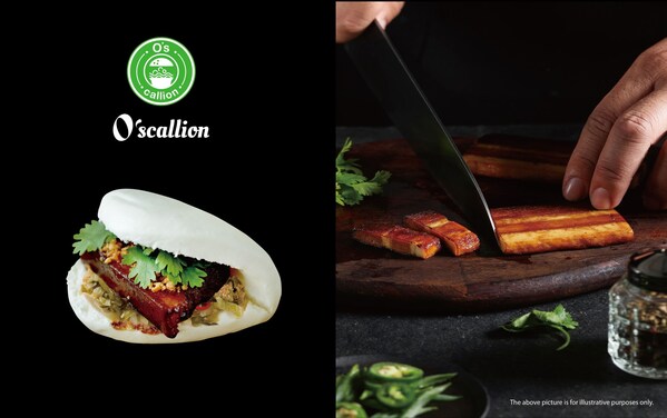 O'scallion redefines plant-based dining with its range of authentic-tasting, environmentally conscious meats, including the juicy PhytoFat Pork Belly Slices and succulent Mushroom Medley.