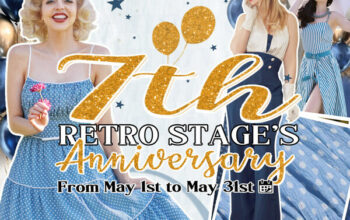 retro stage celebrates its 7th anniversary with new clothing launch