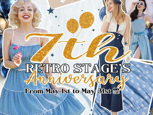 retro stage celebrates its 7th anniversary with new clothing launch