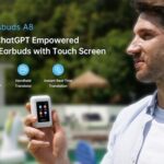 revolutionizing communication: chatgpt powered translator earbuds a8 with screen to debut on kickstarter