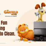 roborock teams up with "the garfield movie" to give garfield a more pampered life