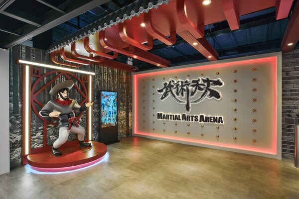 Explore the immersive “Martial Arts Arena” experience zone at Grand Lisboa Palace, offering diversified family entertainments.