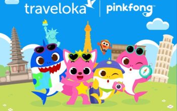 the pinkfong company and traveloka team up for 2024 vacation campaign to bring fun of baby shark to travellers in indonesia