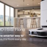 the world's first 2 in 1 robot vacuum and mop with auto changing disposable mop pad celebrates national pet month