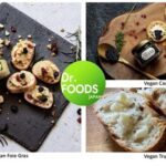 "vegan foie gras", "vegan caviar" and "vegan truffle butter" the world's top 3 delicacies made with 100% plant based, now available from japan by dr. foods.