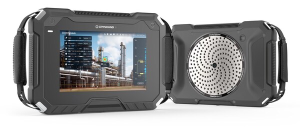 crysound launches next gen acoustic imaging camera for industrial inspection