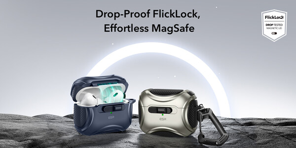 ESR Levels Up AirPod Protection with the Revolutionary Cyber FlickLock Case