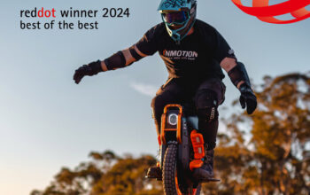 inmotion challenger electric unicycle wins prestigious red dot award: "a powerhouse pushing the boundaries"