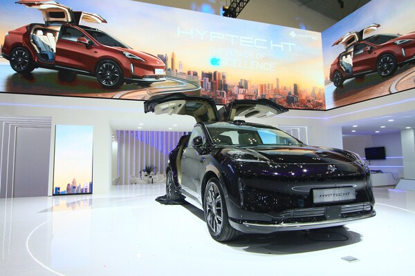 hyptec ht, aion's luxury electric suv, officially launched in indonesia