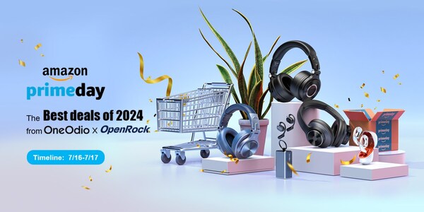 oneodio's prime day 2024: first time discounts on openrock x and big savings on 12 top products