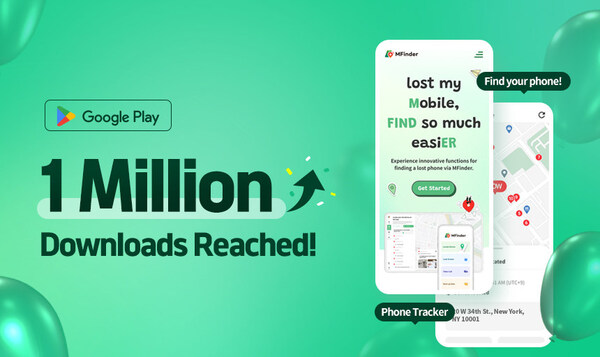phone tracking app mfinder surpasses 1 million downloads