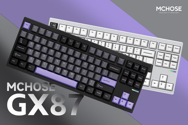 mchose unveils its first quick disassembly design cnc aluminium custom mechanical keyboard
