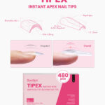 new breakthrough in nail design: beetles launches tipex instant apex nail tips